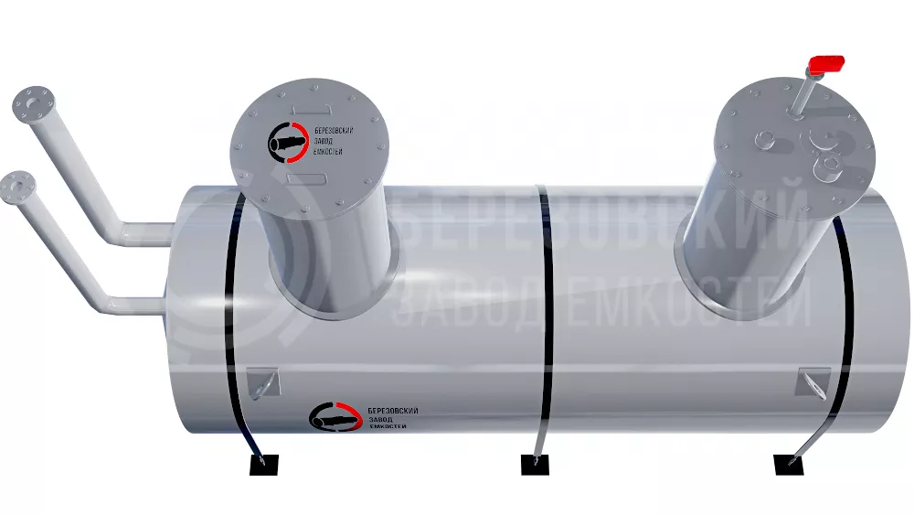 Резервуар горизонтальный стальной подземный РГСП 50